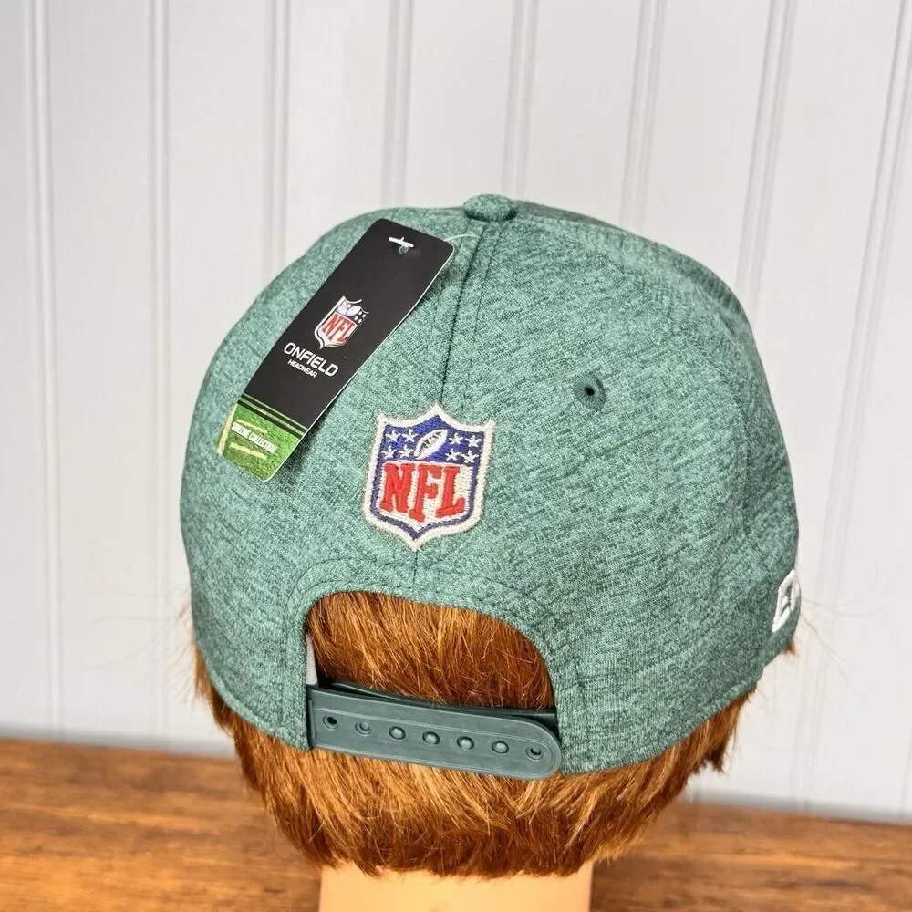 NWT 2018 PHILADELPHIA EAGLES FLEX FIT CAP HAT NEW ERA ON FIELD 950 SnapBack NFL